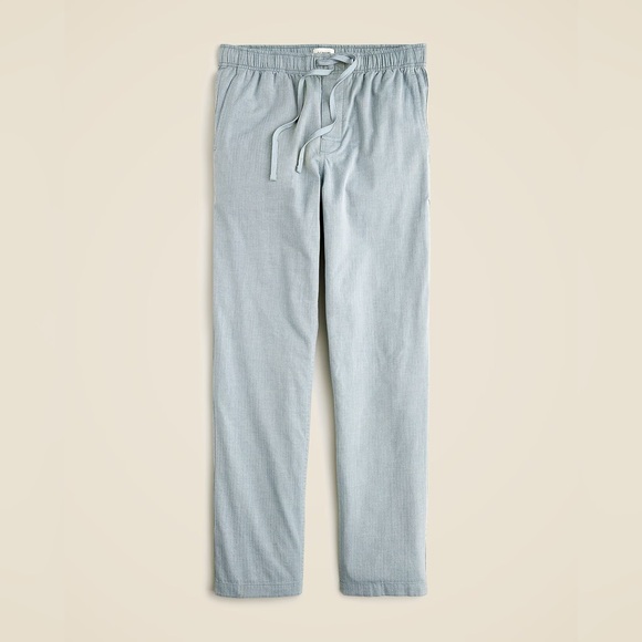NWT J.crew Pajama pant in cotton herringbone - Picture 5 of 6